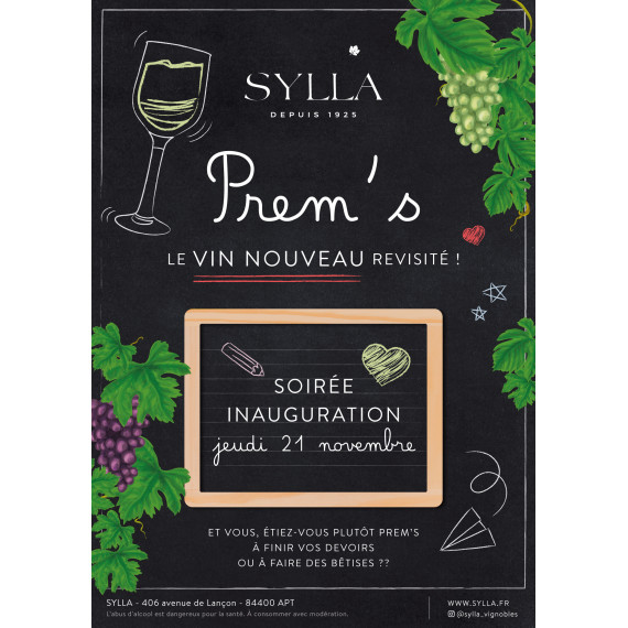 Soirée sortie vin nouveau Prem's Chez SYLLA