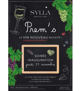 Soirée sortie vin nouveau Prem's Chez SYLLA