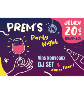 Soirée sortie vin nouveau Prem's Chez SYLLA