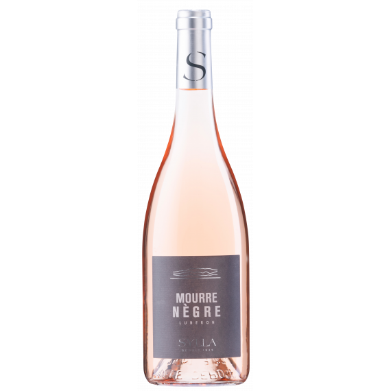 Vin rosé pâle élégant fruité AOC Luberon Mourre Nègre